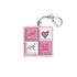 S2B Daily Emotion Keycap Keyring Mechanical Switch Clicky Keychain Green Luck Purple Dream Love Letter Blue Smile Red Heart _ Made in Korea